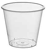 Стакан Bubble cup/шейкер глянец ПП 1023 D=90мм цвет прозр. 255/300мл ВЗЛП (х50/500)