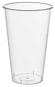Стакан Bubble cup/шейкер глянец ПП 1021 D=90мм цвет прозр. 455/500мл ВЗЛП (х20/500)