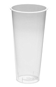 Стакан Bubble cup/шейкер глянец ПП 1022 D=90мм цвет прозр. 610/655мл ВЗЛП (х25/500)