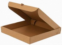 300х300х40мм Коробка под пиццу бур/бур КАМ (профиль В Т-22) Россия