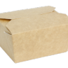 Контейнер бумажный 600мл 110х90х65мм FOLD BOX цвет Крафт/Белый OSQ (х50/450) - Контейнер бумажный 600мл 110х90х65мм FOLD BOX цвет Крафт/Белый OSQ (х50/450)