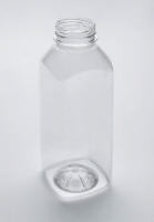 Бутылка ПЭТ 0,5л Д=38мм квадр. прозрачная (х120)Россия