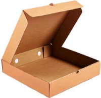 Коробка картонная для пирога 280х280х85мм для D=25-28 см МГК цвет Бурый/Бурый (х1/50)