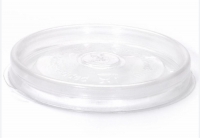 Крышка для бумажного контейнера круглая D=100мм для 300, 400, 500мл PP lid Round Bowl цвет прозр. OS