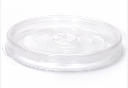 Крышка для бумажного контейнера круглая D=100мм для 300, 400, 500мл PP lid Round Bowl цвет прозр. OS Крышка для бумажного контейнера круглая D=100мм для 300, 400, 500мл PP lid Round Bowl цвет прозр. OS