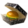 Коробка для гамбургера Complement Black 120х120х105мм (х80/320) - Коробка для гамбургера Complement Black 120х120х105мм (х80/320)