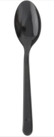 Ложка столовая (Кристалл) 180 мм цвет Черный ВЗЛП (х2500) Россия