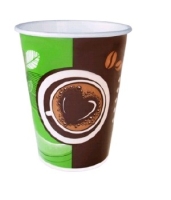 Стакан бумажный 1сл. SP12, 300/355мл Кофе с собой Для горячих напитков СкандиПакк