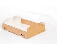 Упаковка 200х100х40  с прозрачной крышкой ECO OpBox 600 (х200)Россия