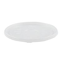 Крышка для бумажного контейнера круглая D=100мм 300, 400, 500мл PP ANTIFOG lid Round Bowl цвет Прозрачный OSQ (х30/600)