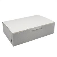 Коробка картонная для кондитерских изделий 218х150х60мм цвет Белый Packton (х200)