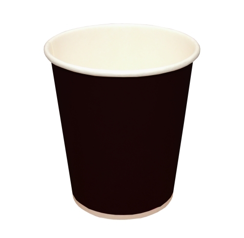 Стакан бумажный 2сл. DW12, 300/355мл цвет Черный Гладкий Для горячих напитков СкандиПакк Стакан бумажный 2сл. DW12, 300/355мл цвет Черный Гладкий Для горячих напитков СкандиПакк