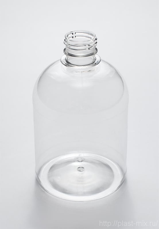 Бутылка ПЭТ 0,5л д. 28 прозрачная круглая (х150) Россия Бутылка ПЭТ 0,5л д. 28 прозрачная круглая (х150)
