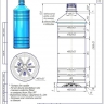 Бутылка ПЭТ 0,9л д.28 с ребрами для растворителя (х100) Россия - Бутылка ПЭТ 0,9л д.28 с ребрами для растворителя (х100) Россия
