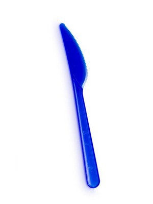 Нож 18 см синий (прозр) Кристалл (х2016) Россия 