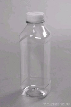 Д=38мм Бутылка ПЭТ 0,3л квадрат (х100) (прозрачная) Россия Д=38мм Бутылка ПЭТ 0,3л квадрат (х100) (прозрачная)