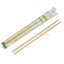 Палочки для еды 20см бамбук + зубочистка (х2000) (в индивид. упаковке) Китай