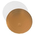Подложка 3,2 мм D=360мм усиленная цвет Золото/Жемчуг OSQ (х1/10)