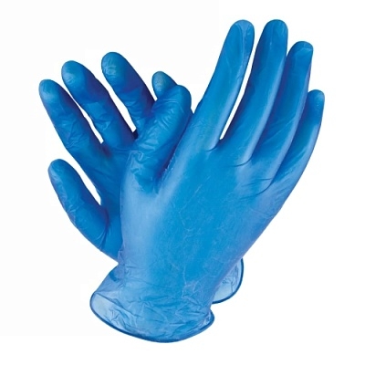 Перчатки смотровые нестерильные неопудр. виниловые (синие) (L) Россия Перчатки смотровые нестерильные неопудр. виниловые (синие) (L) Россия