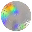 Подложка 3,5 мм D=280мм усиленная цвет Перламутр/Серебро (х10)