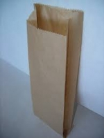 Пакет бумажный 90х40х205 для картофеля-фри крафт40 (х1600) Россия