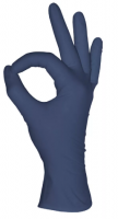 Перчатки нитриловые неопудренные черничные МediOk L (х100)
