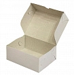 200*140*80 Коробка картонная для пирожного и выпечки до 1кг (бел/бел)(х100) Россия 