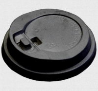 Крышка с клапаном 80мм КД-204 (черная)