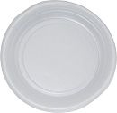 Тарелка бессекционная десертная "Идеал" ПС D=170мм цвет Белый (4г) Атлас (х100/2700)