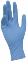 Перчатки смотровые нитрил. неопудр. (100 пар) (S голубой) Малайзия