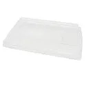 Крышка для бумажного контейнера 160х120х20мм OneClick Lid 500/20 для 500 мл Высокая цвет прозр. (х400)