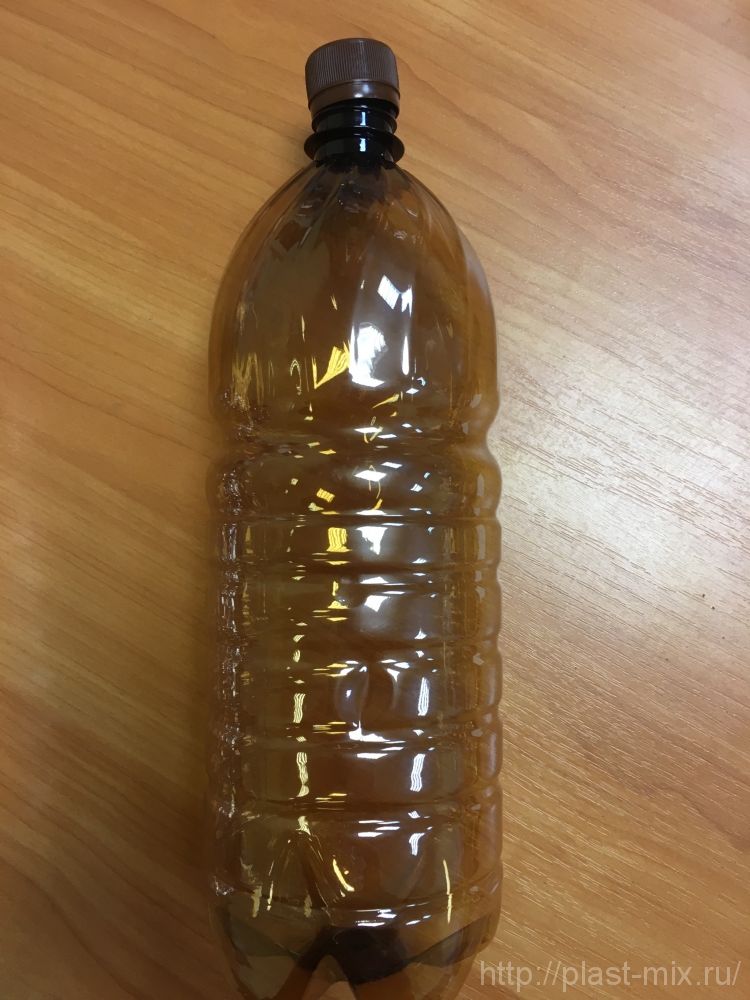 Бутылка ПЭТ 1,5л Д=28мм коричневая (х50)  Бутылка ПЭТ 1,5л Д=28мм коричневая (х50) 