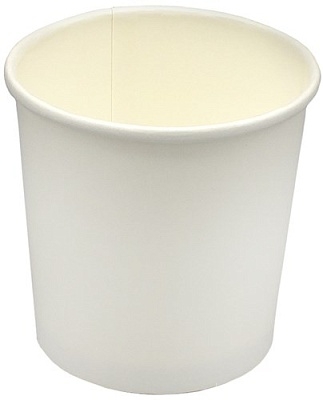D=90мм Контейнер бумажный для супа/десерта белый 350мл (LD)(х500) Россия D=90мм Контейнер бумажный для супа/десерта белый 350мл (LD) Россия