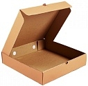 Коробка картонная для пирога 280х280х70мм для D=28 см МГК цвет Бурый/Бурый (х1/50)