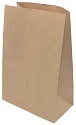 Пакет бумажный "на вынос" 120х80х330мм 70г/м2 цвет Крафт Арт (х400)
