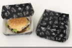Коробка для гамбургера Complement Black 120х120х70мм (х300) Коробка для гамбургера Complement Black 120х120х70мм (х300)