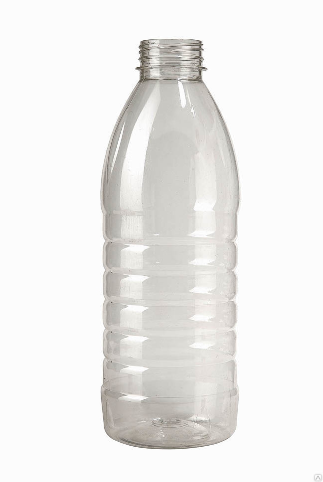  Бутылка ПЭТ 0,93л Д=38мм (прозрачная)(х100) Россия  Бутылка ПЭТ 0,93л (х100) Д=38мм (прозрачная) 