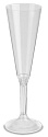 Фужер "Флюте" для шампанского на высокой прозр. ножке 1015 цвет прозр. 160мл ВЗЛП