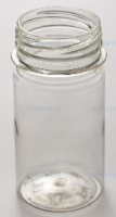 Бутылка ПЭТ 0,075л прозрачная "Цилиндр"(х600)