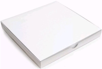 Коробка картонная для пиццы 700х700х40мм профиль Т-22 - В КТК цвет Белый/Бурый (х1/25) 