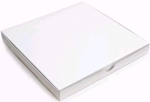 Коробка картонная для пиццы 700х700х40мм профиль Т-22 - В КТК цвет Белый/Бурый (х1/25)  Коробка картонная для пиццы 700х700х40мм профиль Т-22 - В КТК цвет Белый/Бурый (х1/25) 