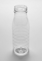Бутылка ПЭТ 0,25л Д=38мм круглая с ребрами прозрачная (х150)Россия Новинка!