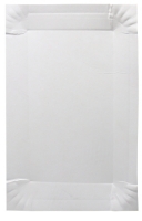 13х20 Тарелка картон супер белая (бел. дно) (х1500) Россия